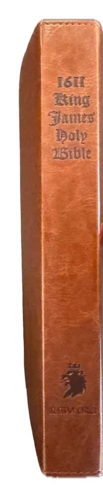 1611 King James Bible - Brown