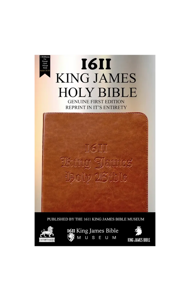 1611 King James Bible - Brown