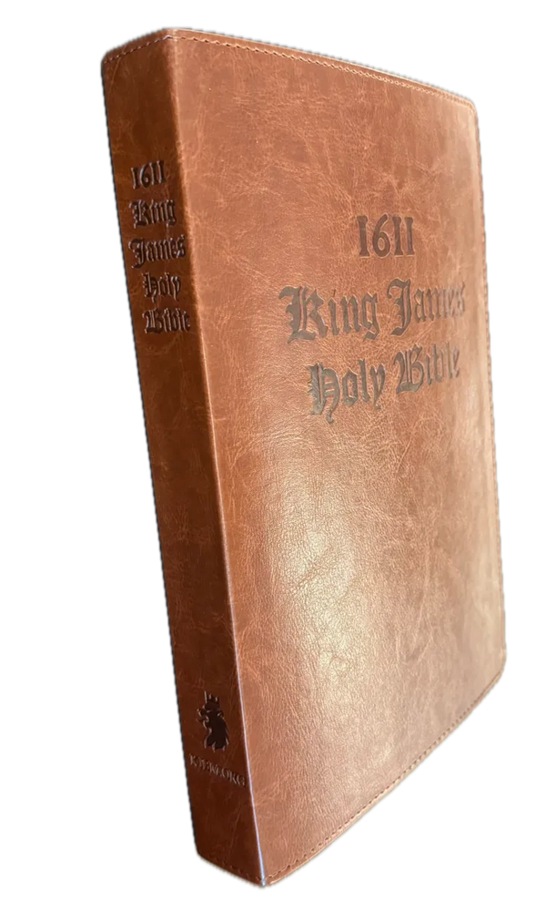 1611 King James Bible - Brown