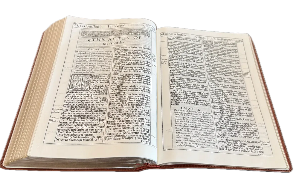 1611 King James Bible - Brown