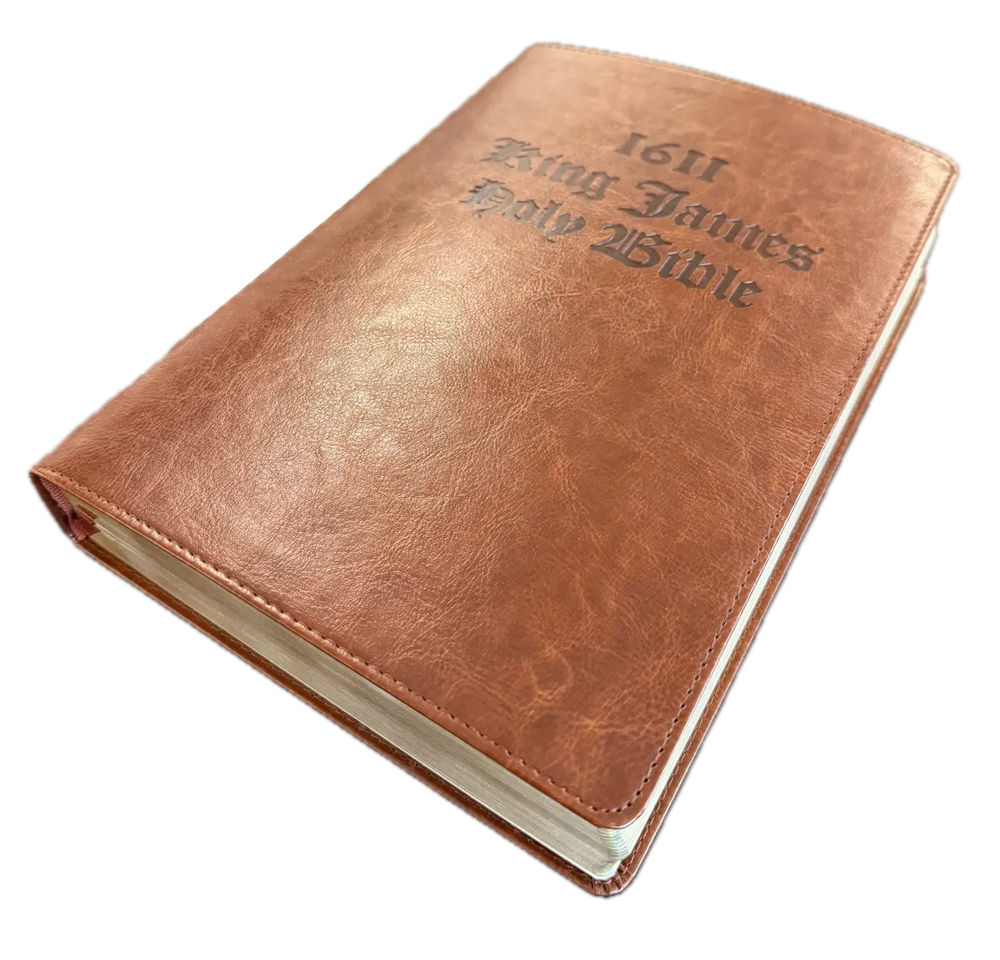 1611 King James Bible - Brown