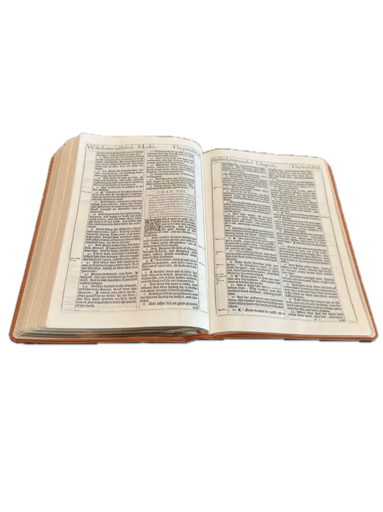 1611 King James Bible - Tan