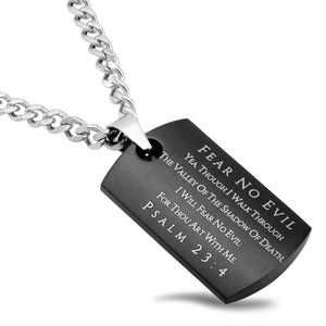 Men’s Guardian Necklace Black