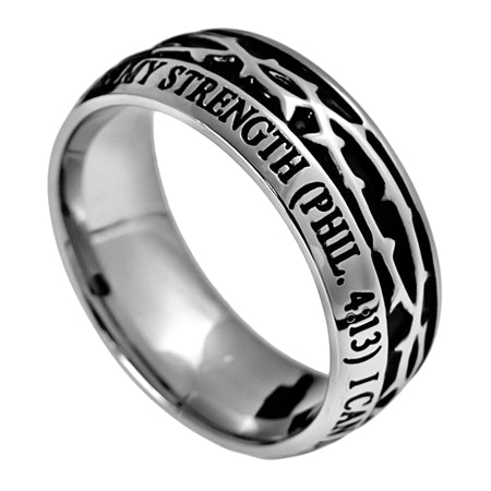 Men's Crown Of Thorns Ring