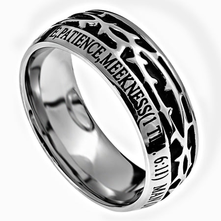 Men's Crown Of Thorns Ring