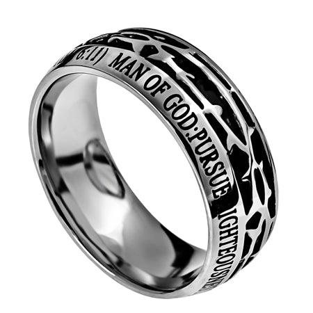 Men's Crown Of Thorns Ring