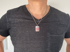 Men's 40 Stripes Dog Tag