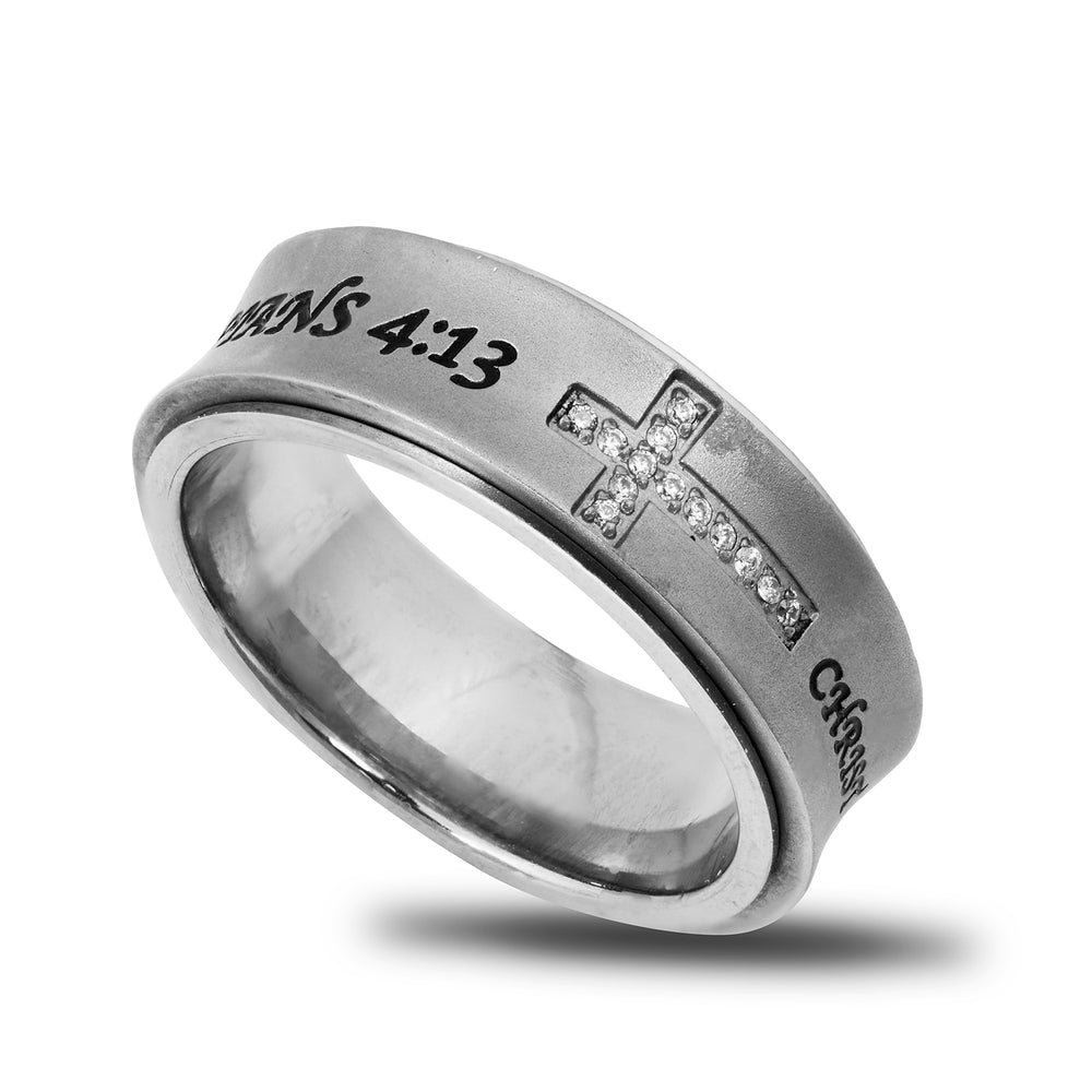 Girl's Spinner Ring Matte Finish