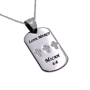 Women's CZ Calvary Dog Tag Collection