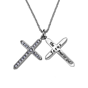 Women's CZ Twin Cross Collection