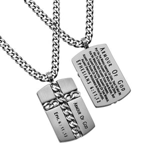 Men's Silver Chain Cross Collection