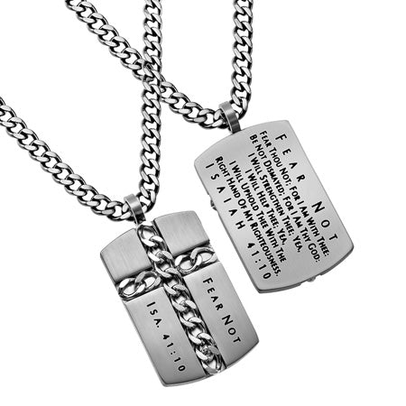 Men's Silver Chain Cross Collection