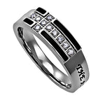 Women's Black Ensign Ring