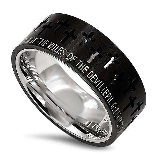 Men's Black Knight Ring