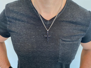 Men's Black Iron Cross Collection