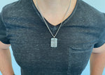 Men's Silver Chain Cross Collection