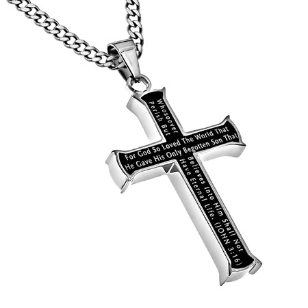 Men's Black Iron Cross Collection