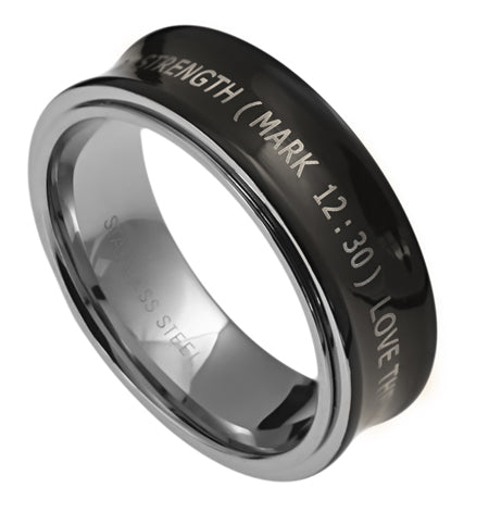 Black Spinner Ring