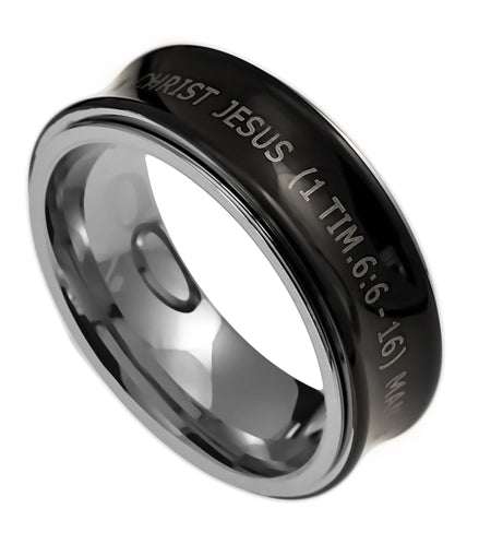 Black Spinner Ring
