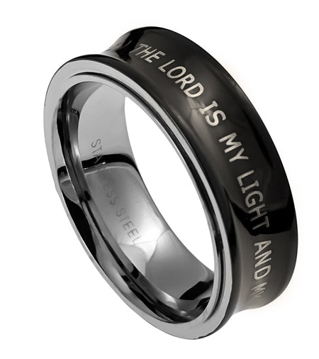 Black Spinner Ring