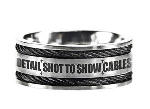 Men's Cable Ring