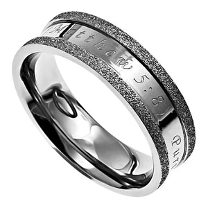 Women's Silver Champagne Ring