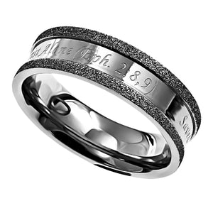 Women's Silver Champagne Ring