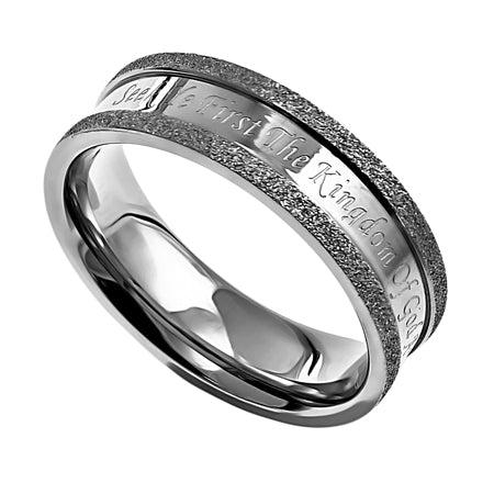 Women's Silver Champagne Ring