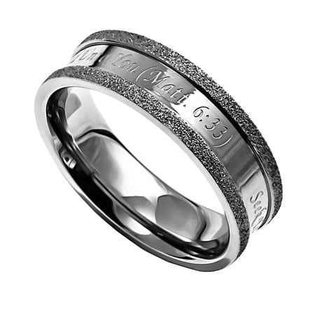 Women's Silver Champagne Ring