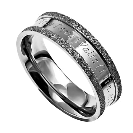 Women's Silver Champagne Ring