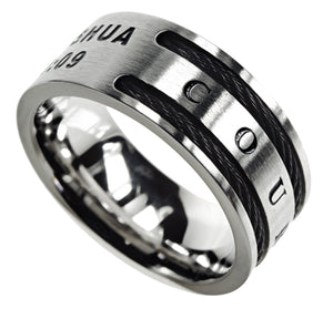 Men's Cable Ring