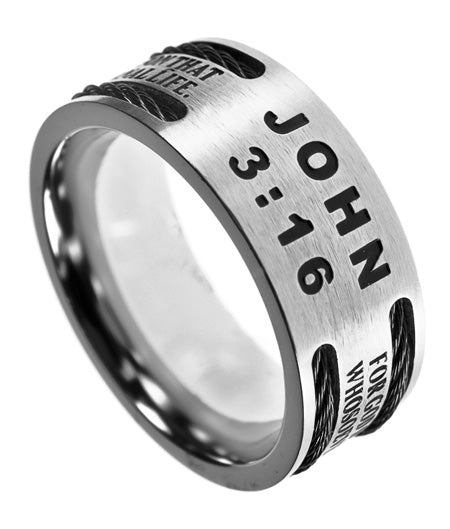 Men's Cable Ring