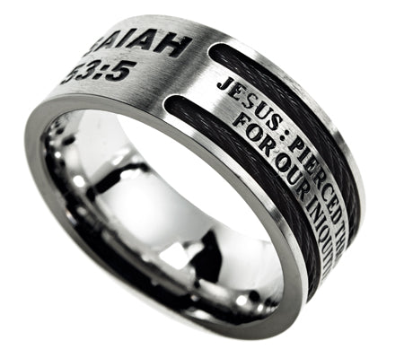 Men's Cable Ring