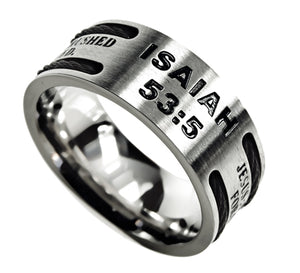 Men's Cable Ring