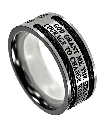 Men's Cable Ring