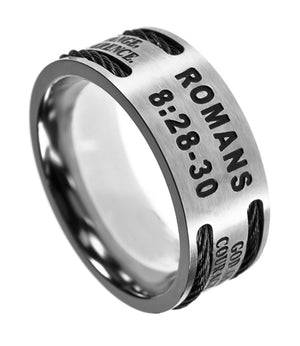 Men's Cable Ring