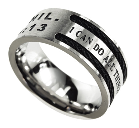 Men's Cable Ring