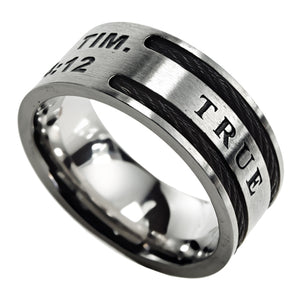 Men's Cable Ring