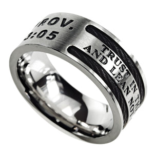 Men's Cable Ring