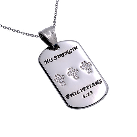 Women's CZ Calvary Dog Tag Collection