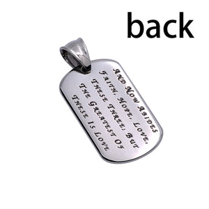 Women's CZ Calvary Dog Tag Collection