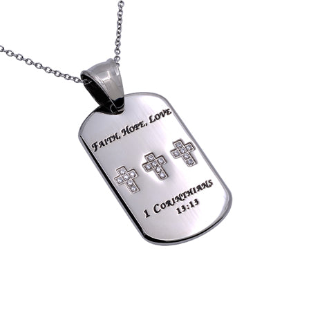 Women's CZ Calvary Dog Tag Collection