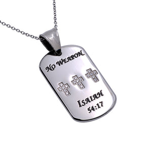 Women's CZ Calvary Dog Tag Collection