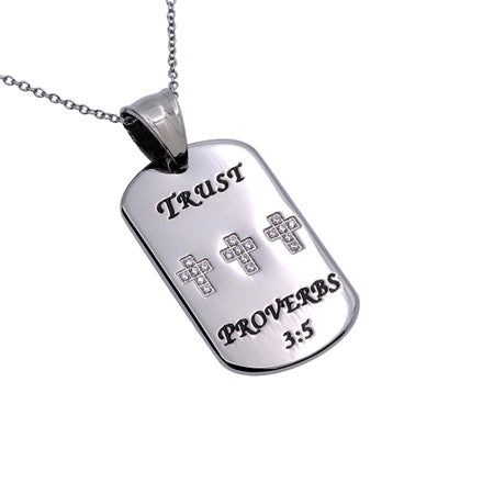 Women's CZ Calvary Dog Tag Collection