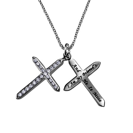 Women's CZ Twin Cross Collection