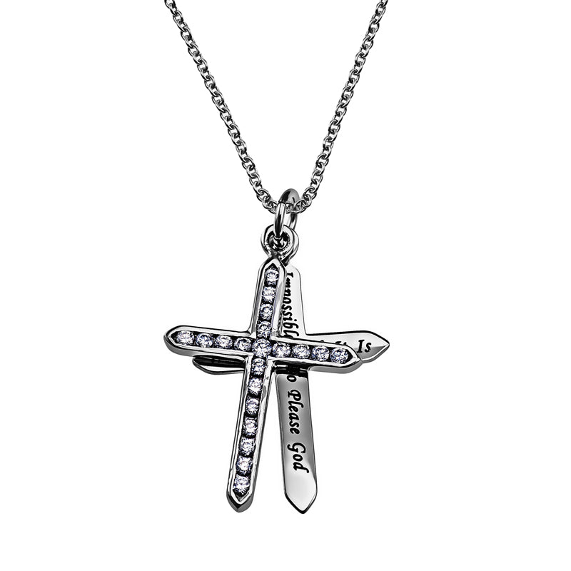 Women's CZ Twin Cross Collection