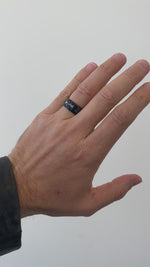 Men's Black Neo Ring