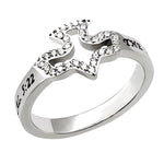 Women's CZ Dove Ring