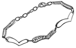 Women's Heart Link Bracelet