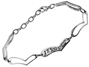 Women's Heart Link Bracelet